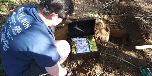 Opening the treasure!