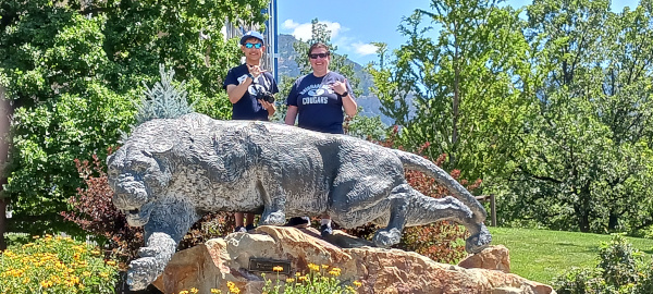 Cody and me with the Cougar in 2025